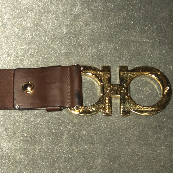 🛑SOLD🛑 Ferragamo Oversized Gancini Buckle Belt - Picture 5 of 5